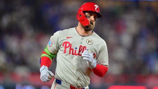 MLB Notebook: Phillies superstar Bryce Harper ‘hurt’ by trade speculation, Red Sox ‘love’ Kyle Schwarber, Varitek back in the mix, and a look around the league taken at BSJ Headquarters (Red Sox)
